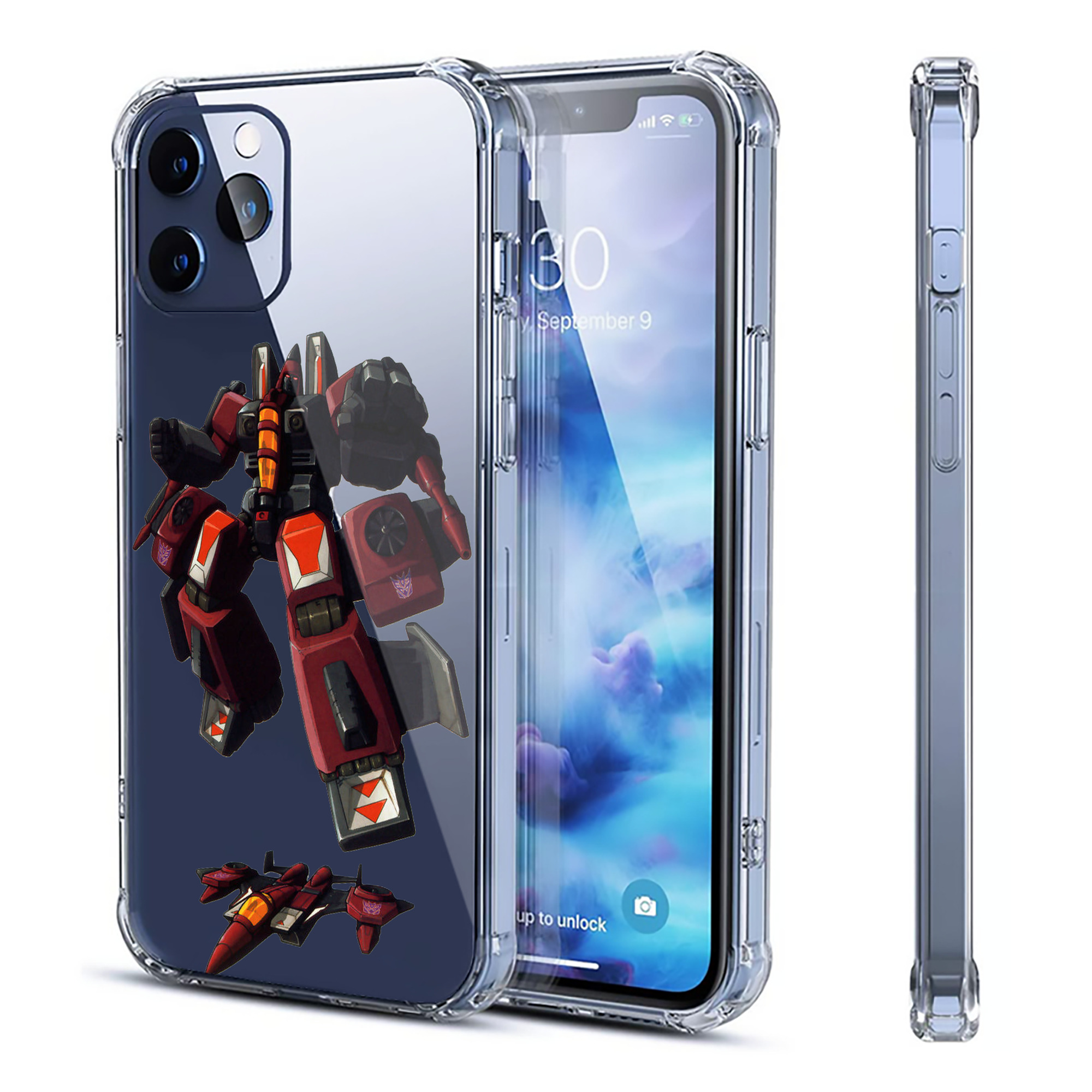 （画像用）  【iPhone 12シリーズ対応】透明スマホケース（クリアソフトケース）